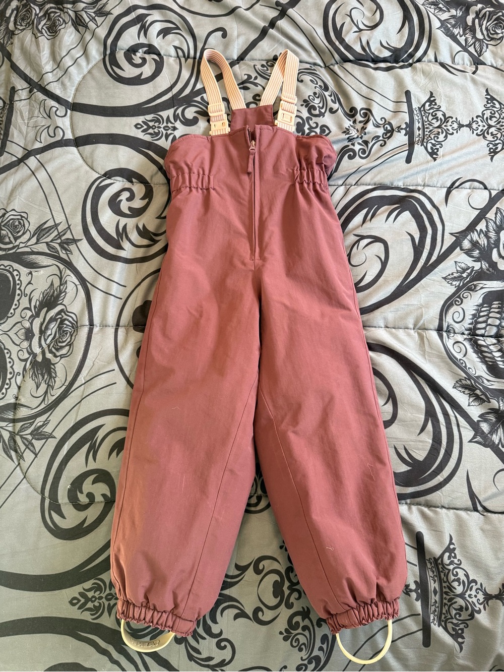 Wheat Overall Snowpants size 5